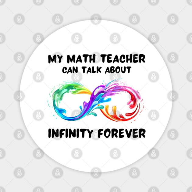 Math teacher art Magnet by Beyond TShirt